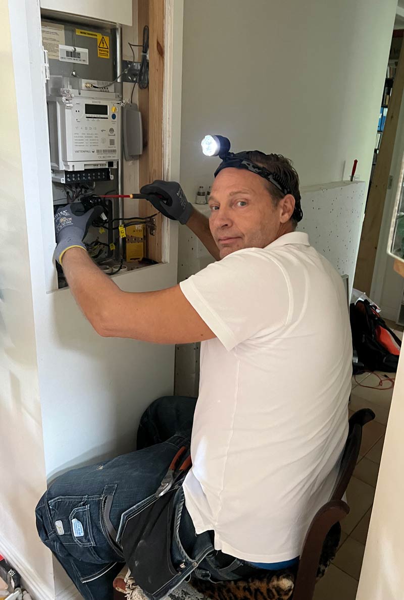 Elektriker Stockholm Eljour Peter